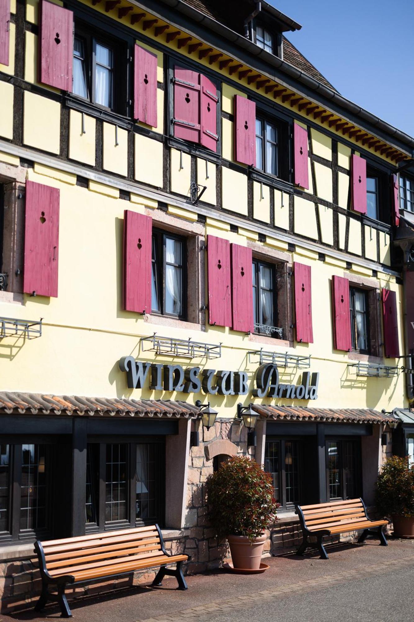 Hotel Arnold Itterswiller Exterior foto